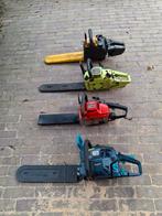 Partij kettingzagen, motorzagen - div. Merken. Kettingzaag, Ophalen, Benzine, Gebruikt, 30 tot 50 cm