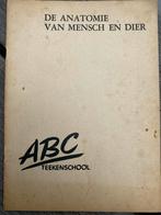 ABC Tekenschool - anatomie van mens en dier, Hobby en Vrije tijd, Ophalen of Verzenden, Boek of Gids