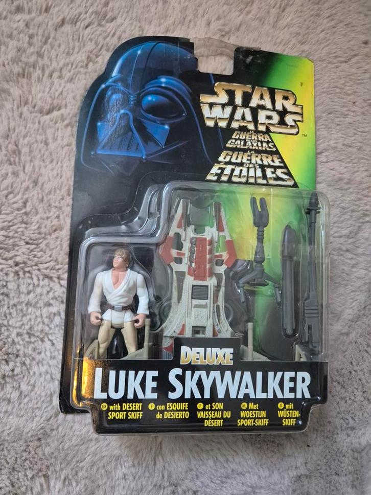 Star Wars Luke Skywalker Deluxe Action Figure - Kenner 1996, Verzamelen, Star Wars, Nieuw, Ophalen of Verzenden