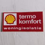 Leuke sticker.  SHELL.  termijn komfort.   Woningisolatie., Ophalen of Verzenden, Zo goed als nieuw