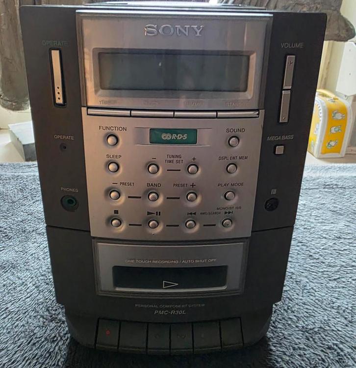 Sony PMC-R30L Stereo Systeem, Huis en Inrichting, Kachels, Gebruikt, Vrijstaand, Overige soorten, Elektrisch, Ophalen of Verzenden