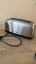Tefal brede broodrooster voor 2 tegelijk naast elkaar 4 dus, Ophalen of Verzenden, Zo goed als nieuw