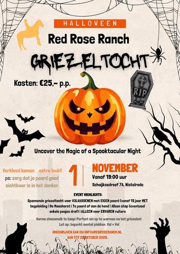 Griezeltocht Red Rose Ranch beschikbaar voor biedingen