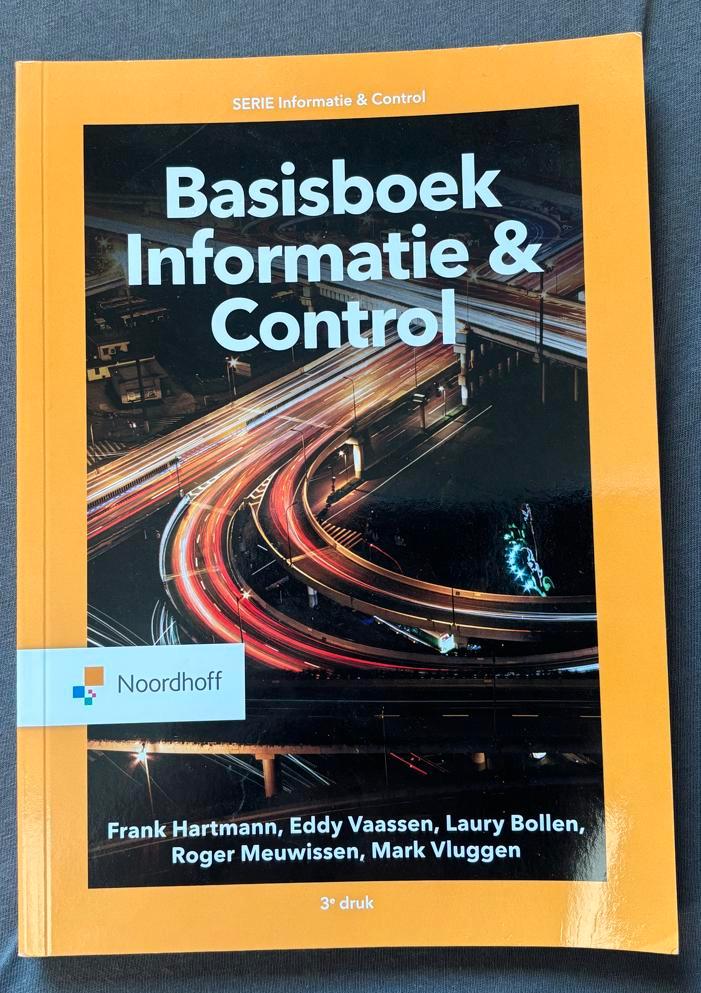 Basisboek Informatie & Control. 3e druk, Boeken, Economie, Management en Marketing, Zo goed als nieuw, Management, Ophalen of Verzenden