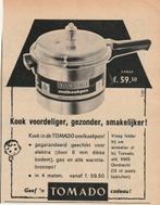 Retro reclame 1961 Tomado snelkookpan jaren 60, Verzenden, Overige typen