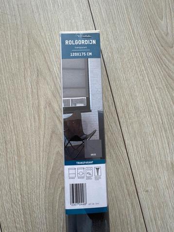 Nieuw Rolgordijn 120x175 Grijs - Inkortbaar beschikbaar voor biedingen