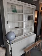 Oude schoolkast met schuifdeuren, Ophalen of Verzenden, Gebruikt