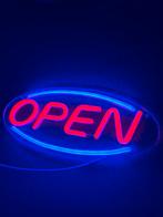 Neon led sign open mancave cafe bar bord winkel, Huis en Inrichting, Lampen | Overige, Ophalen of Verzenden, Zo goed als nieuw