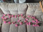 2x roze bloemenslinger, Ophalen of Verzenden, Nieuw