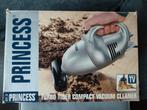 Princess Turbo Tiger Compact Stofzuiger - 600 Watt, Stofzak, Gebruikt, Stofzuiger, Ophalen of Verzenden
