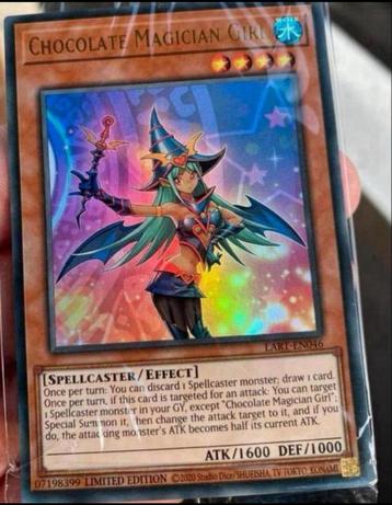 Yu-Gi-Oh! Uncensored Chocolate Magician Girl LART Sealed ! beschikbaar voor biedingen