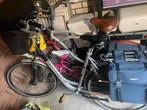 Batavus Damesfiets met Mand en Fietstassen, Ophalen, Gebruikt, Batavus, Versnellingen