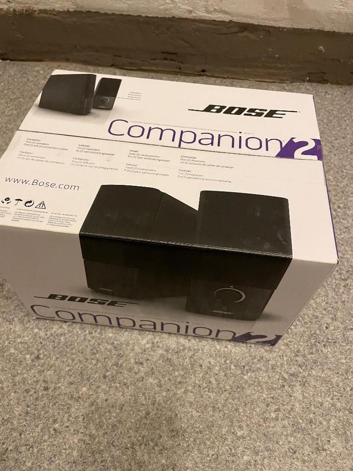 Bose Companion 2 series III speaker set van 2, Computers en Software, Pc speakers, Nieuw, Overige typen, Ophalen