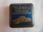 Klene's medicinale maagpepermunt, Verzamelen, Blikken, Ophalen of Verzenden, Gebruikt, Overige, Overige merken