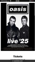 Oasis - 3rd August - 4 x Standing Tickets, Twee personen