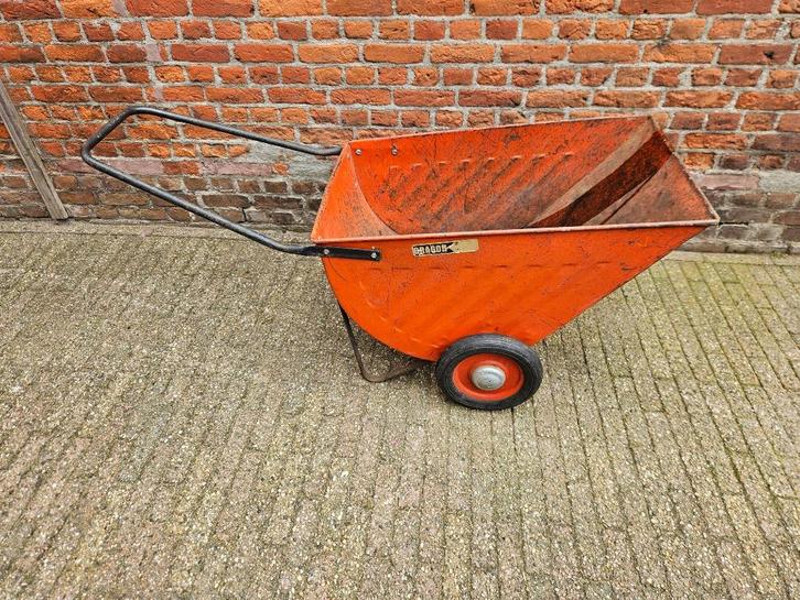 Vintage tuinkruiwagen ( 2 wielen ), Tuin en Terras, Kruiwagens, Gebruikt, Tweewielig, Ophalen of Verzenden