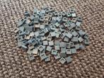 Partij N145=200x Nieuwe Lego tegels 1x1 Sand blue