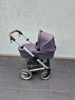 Mutsy Nio 3 in 1 kinderwagen compleet north grey, Ophalen, Zo goed als nieuw, Combiwagen, Met reiswieg