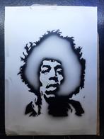 Airbrush stencil / sjabloon - Jimmy Hendrix, Hobby en Vrije tijd, Schilderen, Gebruikt, Ophalen of Verzenden