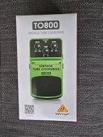 Behringer TO800 Vintage Tube Overdrive Pedaal Nieuw Staat, Muziek en Instrumenten, Ophalen of Verzenden, Zo goed als nieuw, Distortion, Overdrive of Fuzz