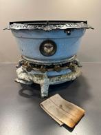 Antiek 4 pits Georg Haller petroleumstel., Ophalen