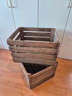 Authentieke Veiling Kratjes (2x), Ophalen, Minder dan 50 cm, Gebruikt, 50 tot 100 cm