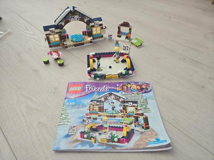 Lego Friends 41233 | Wintersport ijsbaan, Kinderen en Baby's, Speelgoed | Duplo en Lego, Gebruikt, Lego, Complete set, Ophalen of Verzenden
