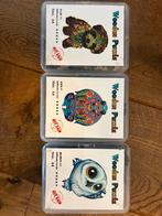 3 Houten Dierenpuzzels - Uil, Hond, schildpad, Zo goed als nieuw, Van hout, 6 jaar of ouder, Meer dan 50 stukjes