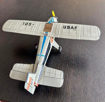 1960s Cessna Vliegtuig Tin Toy Friction 105-5 USAF W-Germany beschikbaar voor biedingen