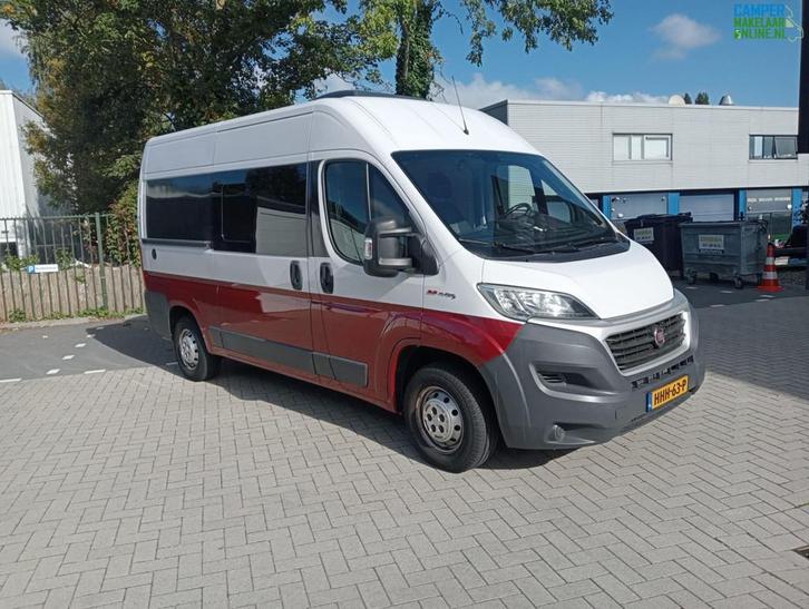 Fiat Ducato camper zeer netjes, Caravans en Kamperen, Campers, Bedrijf, tot en met 2, Buscamper of Camperbus, Fiat, Diesel, Handgeschakeld