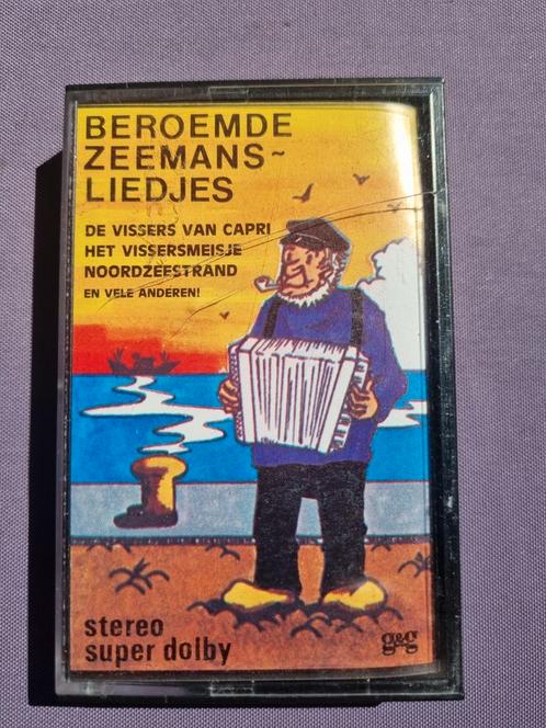 Beroemde Zeemansliedjes * Cassettebandje, Cd's en Dvd's, Cassettebandjes, Zo goed als nieuw, Origineel, Nederlandstalig, 1 bandje