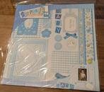 Scrapbook Set Baby Boy, Ophalen of Verzenden, Nieuw, Papier of Karton