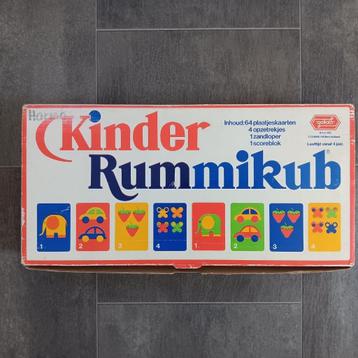 Kinder rummikub, vintage spel beschikbaar voor biedingen