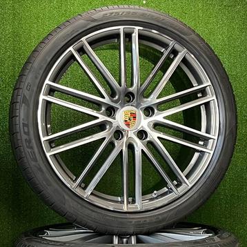 Originele 21 inch Porsche Panamera Turbo velgen met banden beschikbaar voor biedingen
