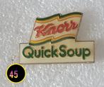 Pin Knorr Quick Soup, Verzamelen, Speldjes, Pins en Buttons, Verzenden, Gebruikt