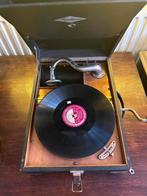 Vintage Draagbare Grammofoon, Antiek en Kunst, Ophalen of Verzenden