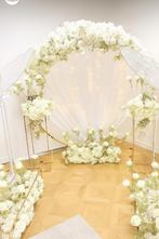 Romantische Bloemenboog met White & Verlichting -Te, Ophalen of Verzenden, Nieuw, Valentijn of Romantisch