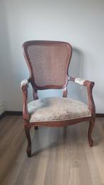 Vintage, Frans landelijke stijl fauteuil, Antiek en Kunst, Antiek | Meubels | Stoelen en Banken, Ophalen
