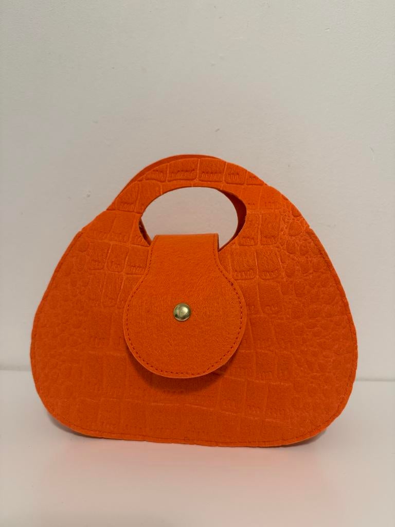 ZSM weg, Sieraden, Tassen en Uiterlijk, Tassen | Damestassen, Ophalen of Verzenden, Nieuw, Oranje, Handtas