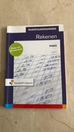 Basisvaardigheden rekenen voor de Pabo, Boeken, Ophalen of Verzenden, Zo goed als nieuw