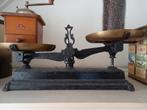 Weegschaal : vintage / ouderwetse weegschaal : nette staat, Antiek en Kunst, Antiek | Gereedschap en Instrumenten, Ophalen of Verzenden