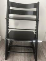 Triptrap stokke stoel mat zwart, Kinderen en Baby's, Kinderstoelen, Ophalen, Zo goed als nieuw, Meegroeistoel