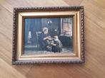Oud Schilderijtje Moeder met Kind, Antiek en Kunst, Kunst | Schilderijen | Klassiek, Ophalen