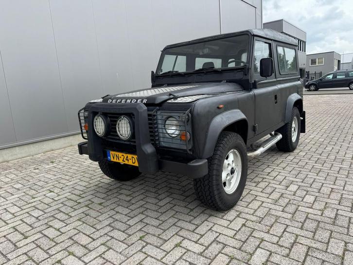 Land Rover defender 90 , 1987, nwe apk, bijna belastingvrij!, Auto's, Land Rover, Bedrijf, 4x4, Trekhaak, Defender, Diesel, Euro 1