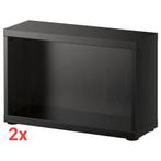 3x IKEA BESTA - ZWARTBRUIN/LAPPVIKEN, Huis en Inrichting, Ophalen, Zo goed als nieuw