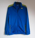 Nr.157: Adidas trainingsjas sportjasje maat XL blauw met gel, Kleding | Heren, Sportkleding, Blauw, Maat 56/58 (XL), Ophalen of Verzenden