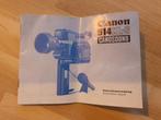 Canon 514XL-S Canosound Super 8 Camera, Audio, Tv en Foto, Videocamera's Analoog, Ophalen of Verzenden, 8mm, Camera
