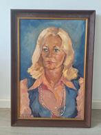 Portret van een dame, C.F. Graswinckel, 1974, Antiek en Kunst, Ophalen of Verzenden