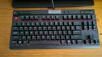 Mechanishe toetsenborded met RED switches (HyperX, Corsair.., Ophalen of Verzenden, Zo goed als nieuw, Qwerty, Bedraad
