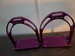 Jinn stirrup beugels paars, Dieren en Toebehoren, Ophalen of Verzenden, Zo goed als nieuw, Jinn stirrup, Jinn stirrup. com